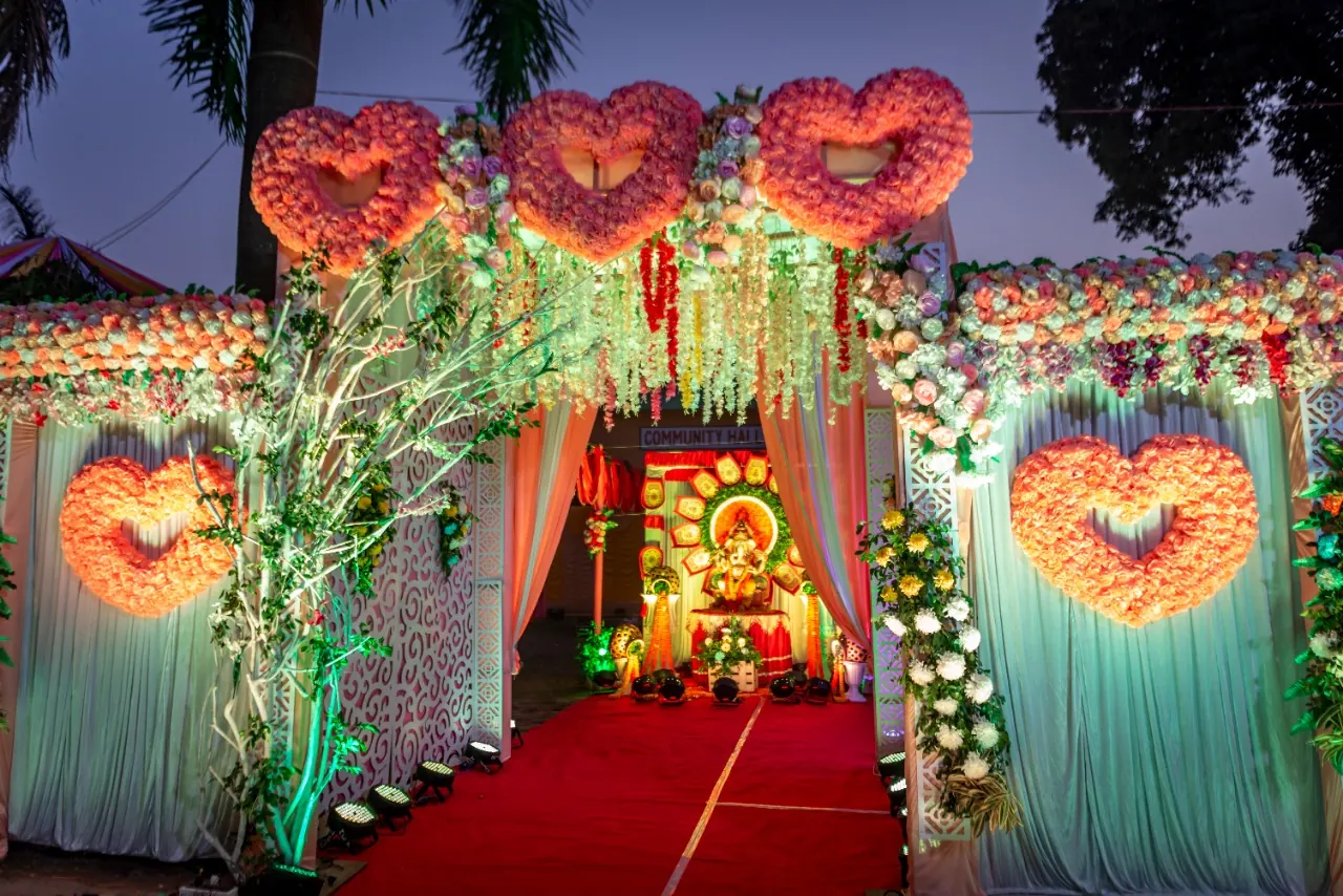 Opulent Banquet Dining Setup #54 - BoB Caterer & Events Kolkata