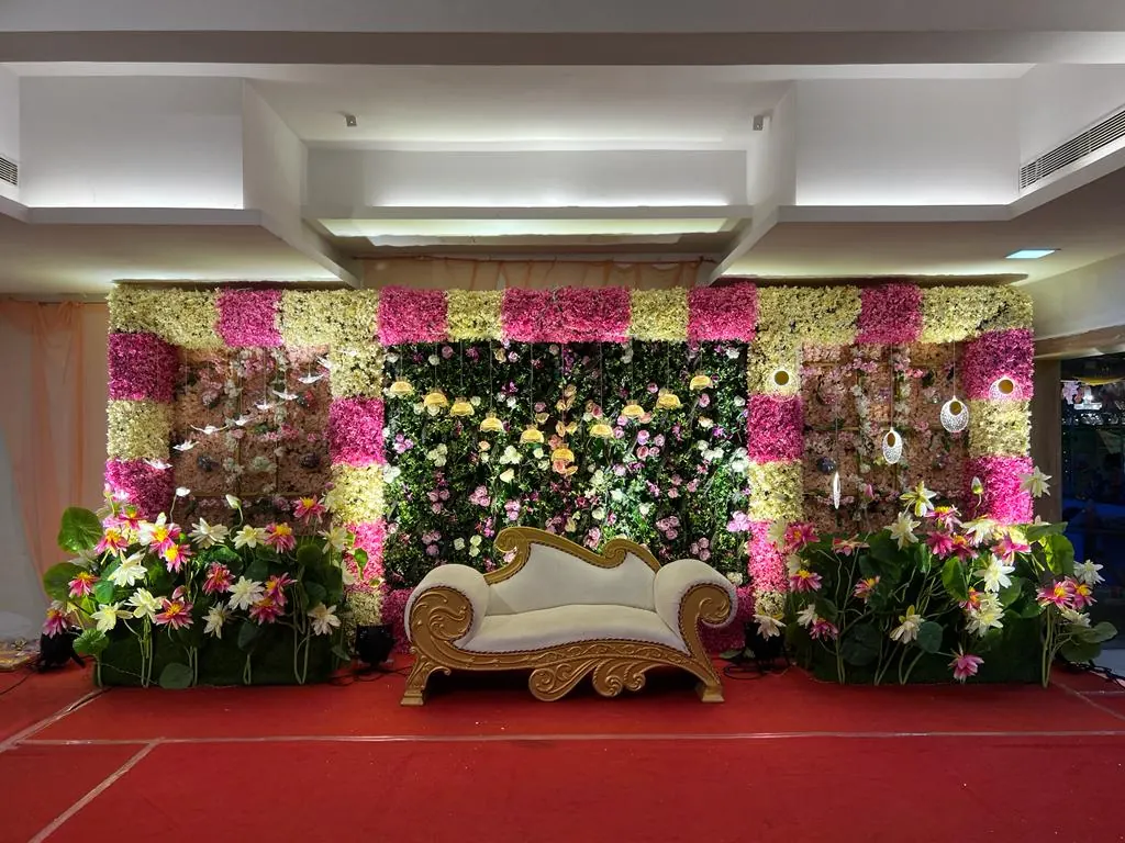 Thematic Floral Wedding Pavilion #111 - BoB Caterer & Events Kolkata