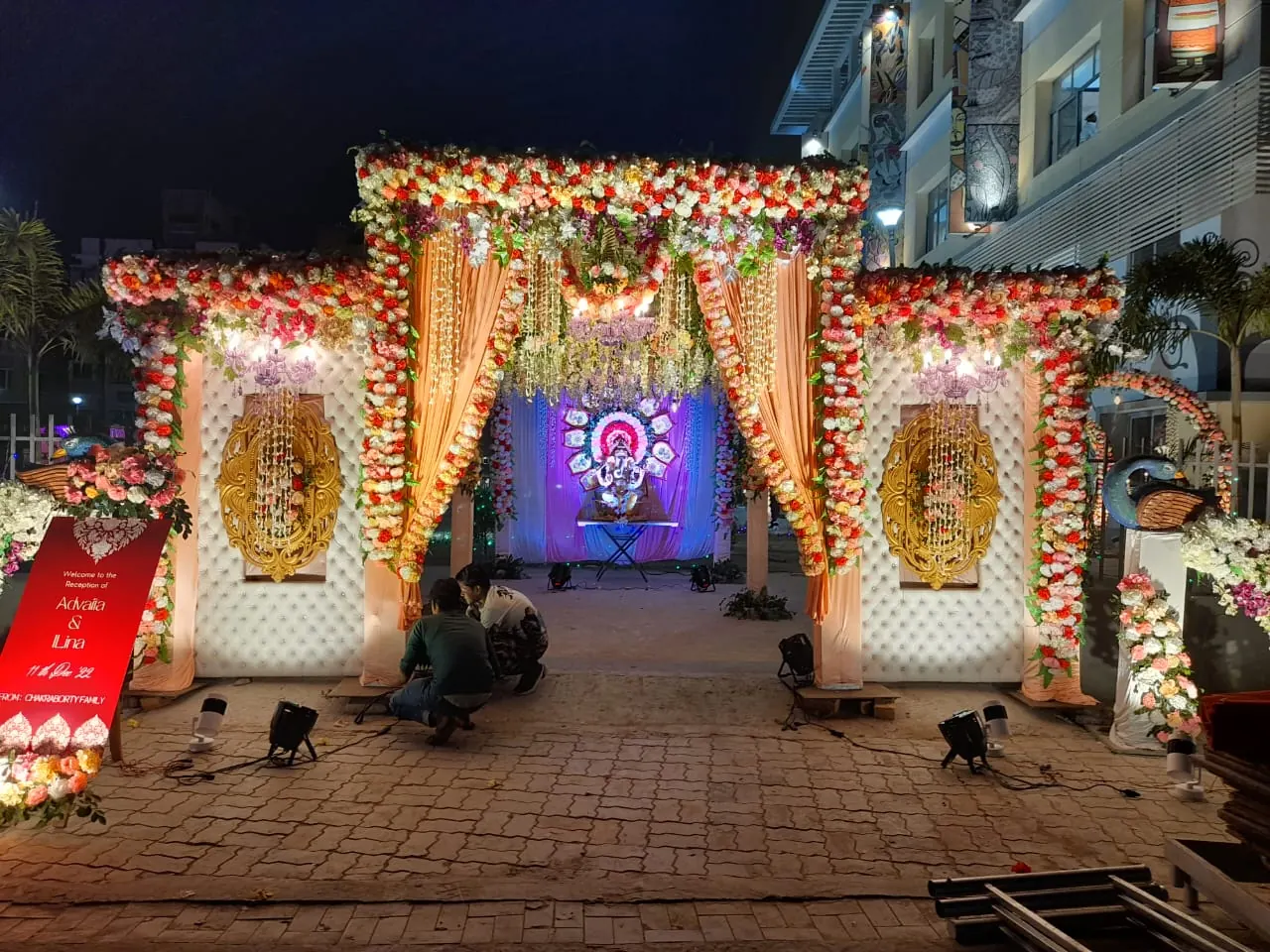 Luxury Floral Mandap Decor #129 - BoB Caterer & Events Kolkata